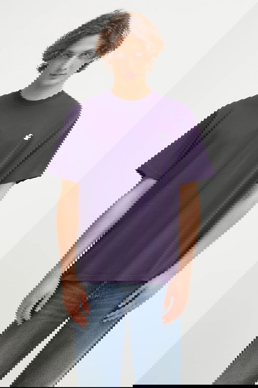 Tričko Carhartt WIP S/S Madison T-Shirt Fialová | I033000.39FXX, 0