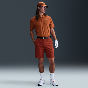 Polo tričko Nike Nike Tour Dri-FIT Golf Jacquard Polo Oranžová | FZ7475-802, 2