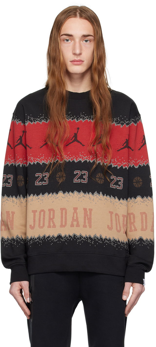 Mikina Jordan Essentials Holiday Fleece Crew Rôznofarebný | FD7463-687, 0