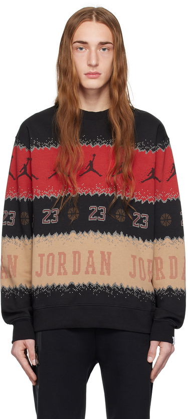 Mikina Jordan Essentials Holiday Fleece Crew Rôznofarebný | FD7463-687, 0