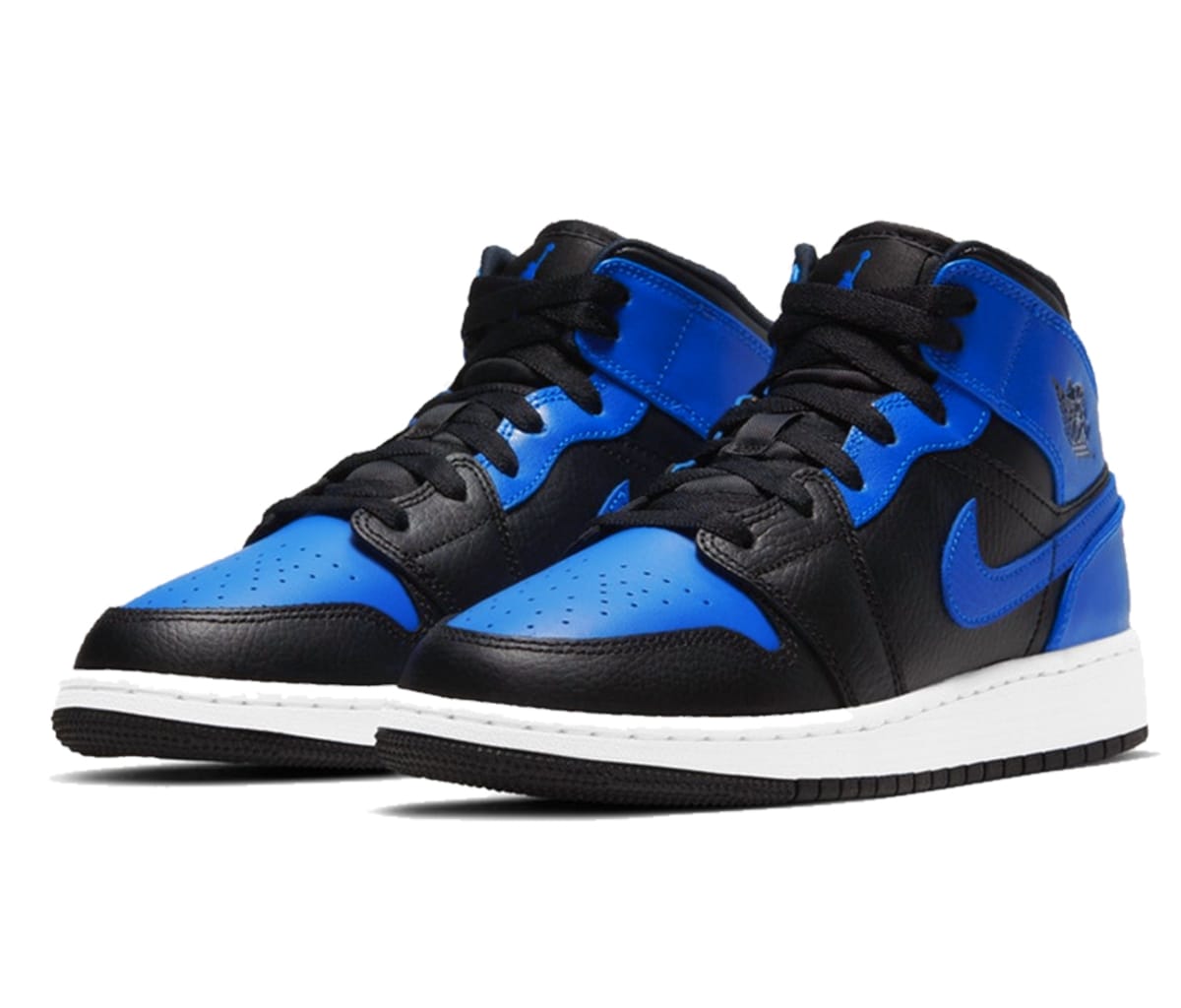 Tenisky a topánky Jordan Air Jordan 1 Mid GS "Hyper Royal" Modrá | 554725-077, 1