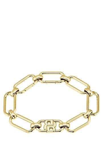 Náramok BOSS BOSS Bracelet with Double B Monogram Žltá | 1580628, 1