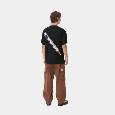 Tričko Carhartt WIP Pencil Graphic Print Relaxed Fit T-Shirt Čierna | I033960_9, 2
