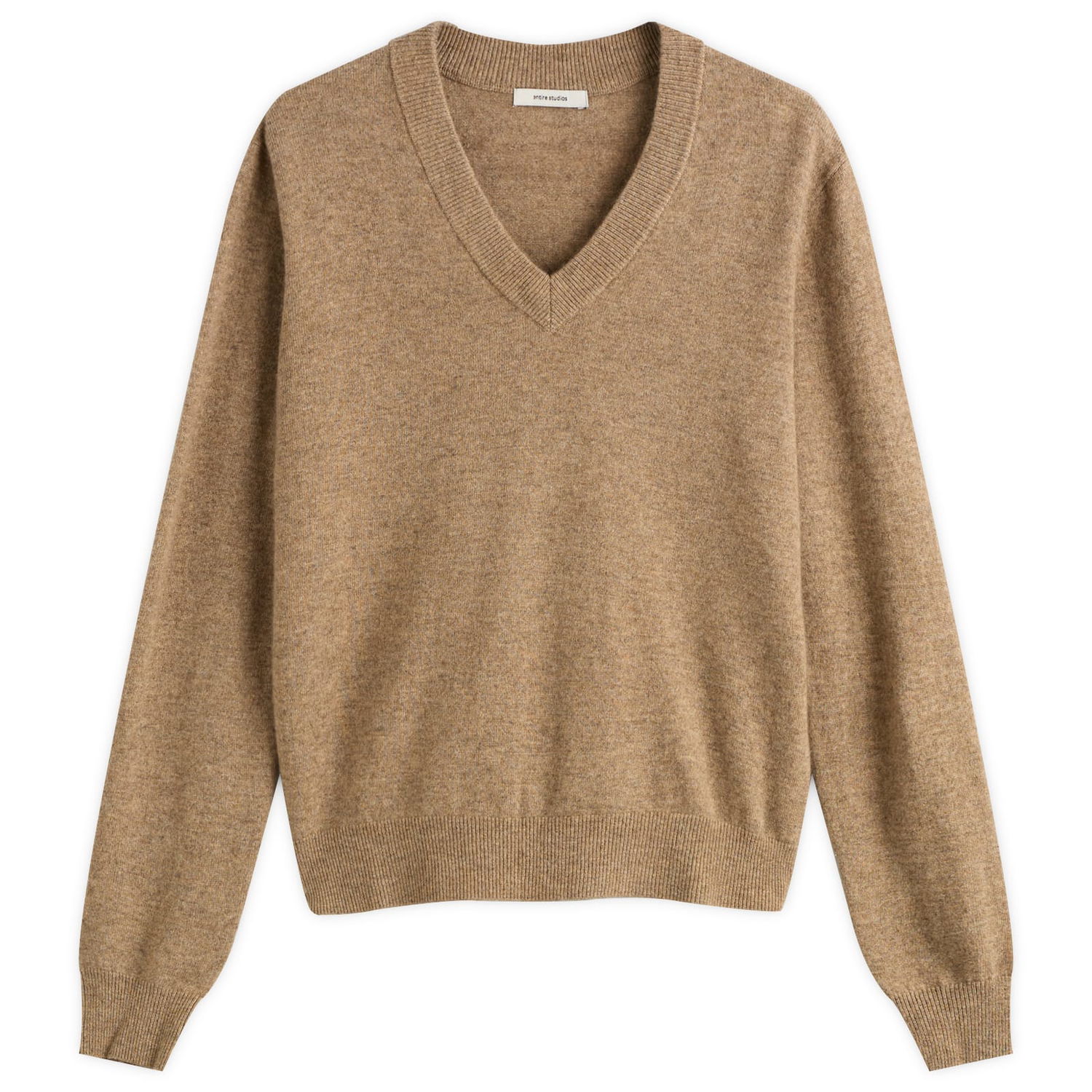 Sveter Entire Studios Entire Studios Knitted V-Neck Jumper, Size Medium Hnedá | UNU-25-11063-CA, 1