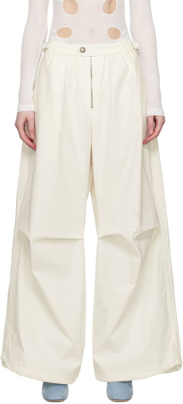 Nohavice Dion Lee Zip Trousers Béžová | C2131S23, 0
