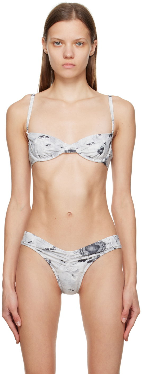 Plavky Miaou Miaou Bambi Bikini Top Šedá | 2008SWPAR, 0