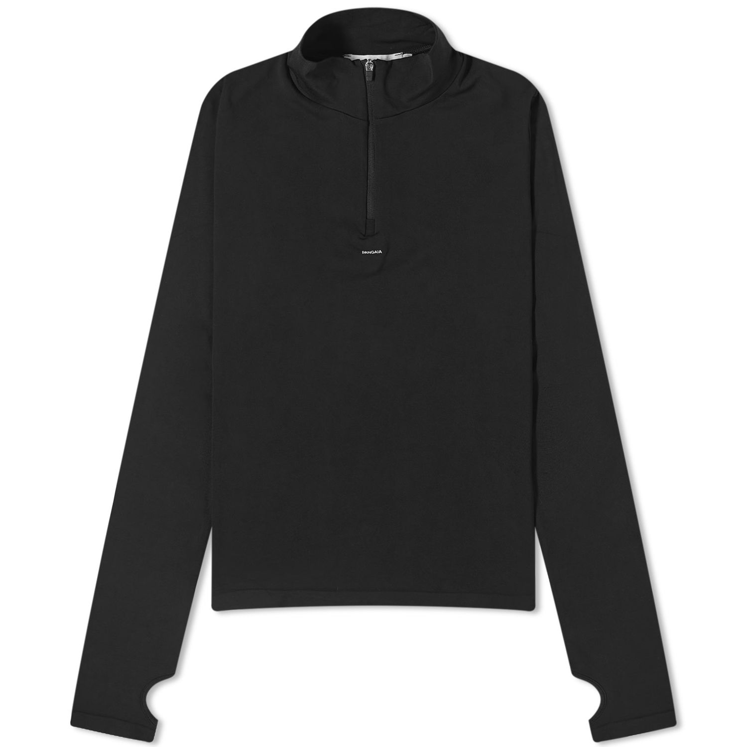 Mikina PANGAIA Motion Low Impact Half Zipped Top Čierna | 100015229868, 1