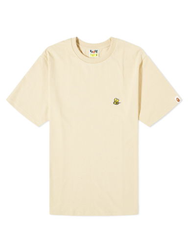 Tričko BAPE Bee One Point T-Shirt Béžová | 001TEJ801063M-BGE