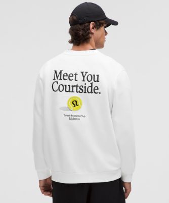 Mikina lululemon Steady State Crew Courtside Sweatshirt Biela | prod20005615, 8