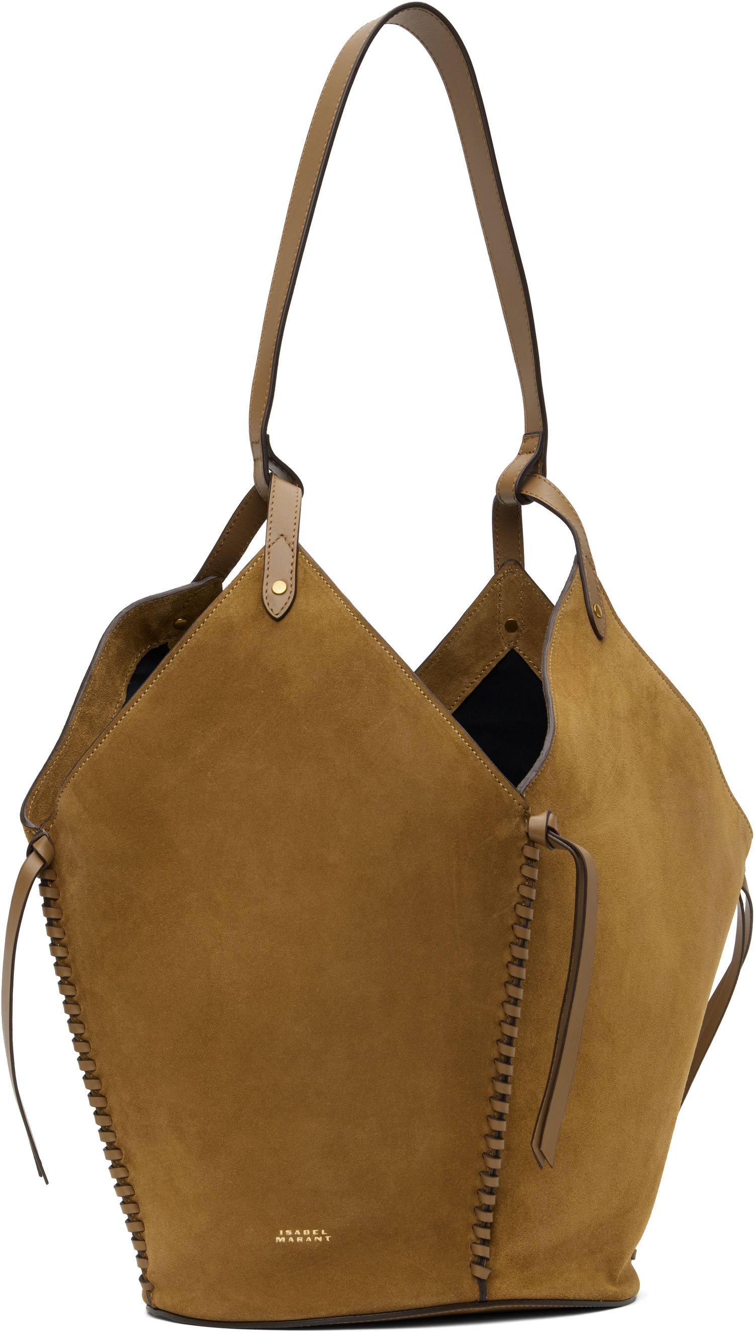 Tote bag ISABEL MARANT Isabel Marant Tampa Suede Shoulder Bag Hnedá | PM0066FA-C2C13M, 1