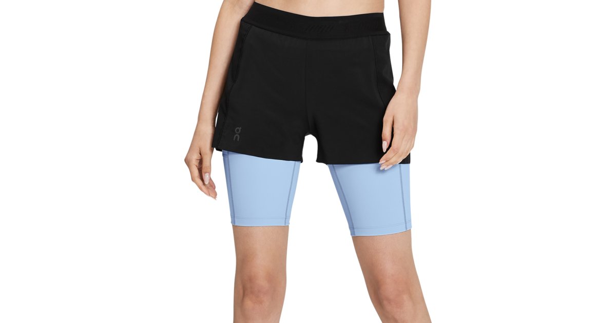 Šortky On Running Active Shorts Čierna | 225-01042, 1
