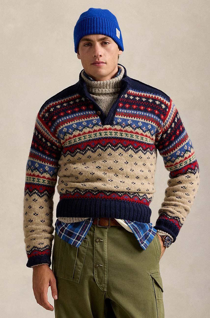 Sveter Polo by Ralph Lauren Polo Ralph Lauren Fair Isle Wool-Blend Sweater Rôznofarebný | 710949295, 0