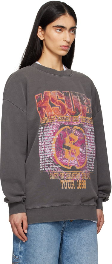 Mikina Ksubi Kickstart Oh G Sweatshirt Šedá | WSP25FL002, 1