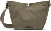 A.P.C. Journal Small Canvas Crossbody Bag