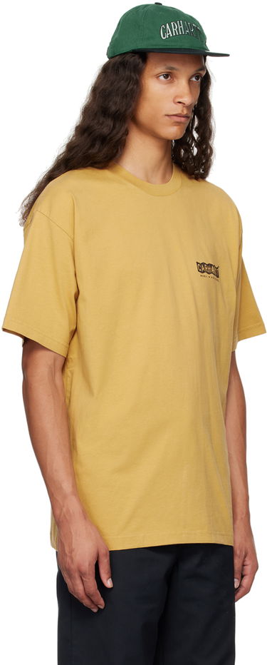 Tričko Carhartt WIP Stamp Graphic T-Shirt Žltá | I033670, 1