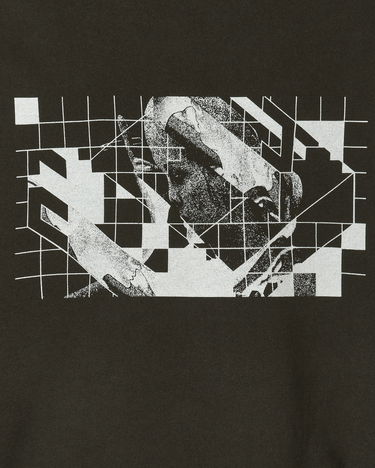 Mikina Cav Empt Washed Dimensions Crewneck Sweatshirt Black Čierna | CES25CS08 BLK, 5