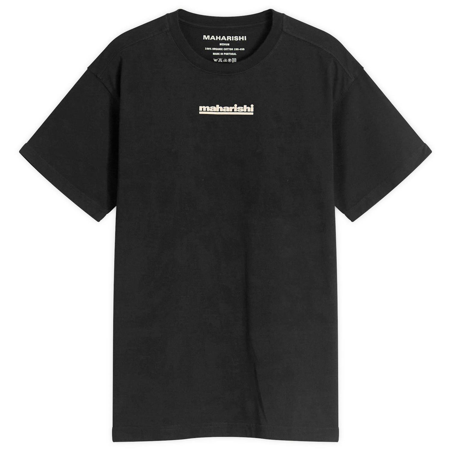 Tričko Maharishi Maharishi Maha-Paizhi Sashiko T-Shirt, Size Large Čierna | 1582-BLK, 1
