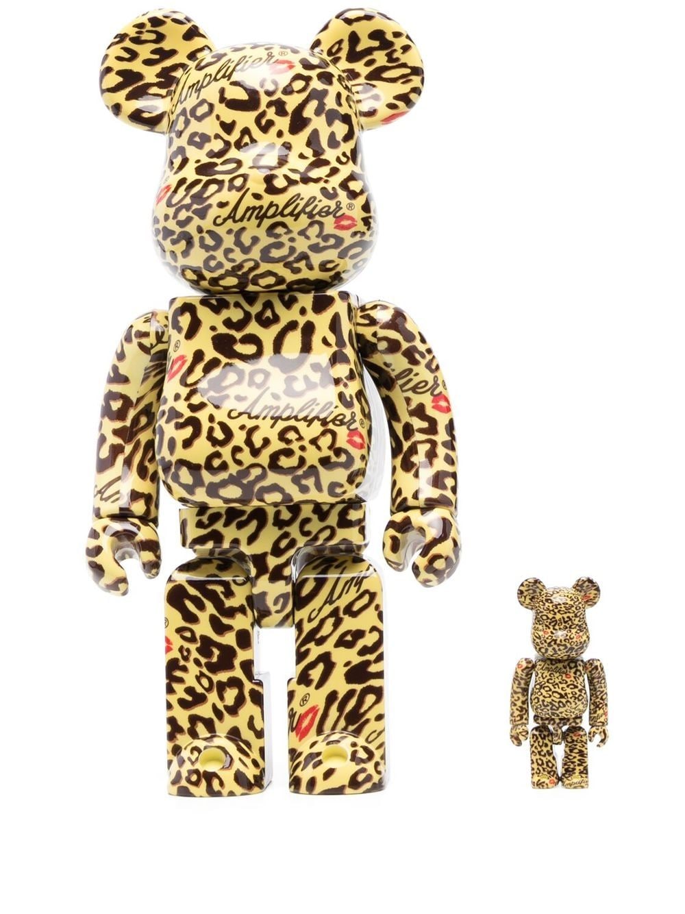 Zberateľské Medicom Toy Amplifier Bearbrick leopard-print set - Yellow Žltá | 14AMPLIFMULTI19669920, 0