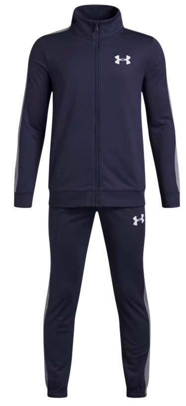 Súprava Under Armour Rival Knit Full-Zip Striped Track Suit Navy | 1363290-403, 0