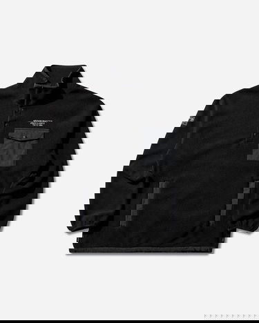 Mikina Neighborhood NEIGHBORHOOD Urban Classics Polartec Fleece Stand Collar Pullover Čierna | 252FPNH-CSM02 BLACK, 1