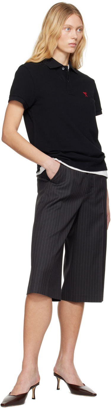 Polo tričko AMI Polo Tee Čierna | BFUPL001.760, 3