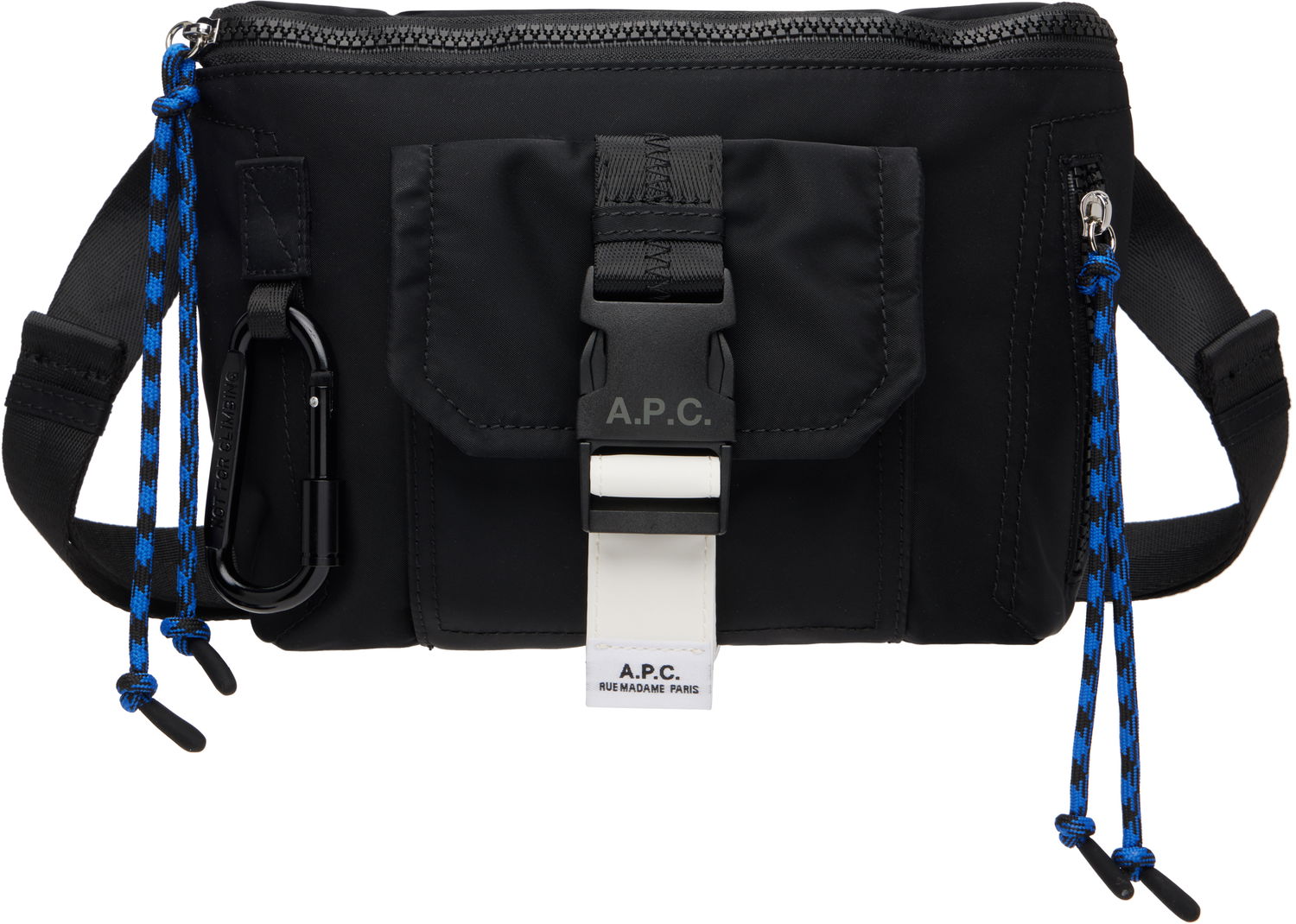 Ľadvinka A.P.C. A.P.C. Trek Bum Bag Čierna | PAAGR-H62219, 0