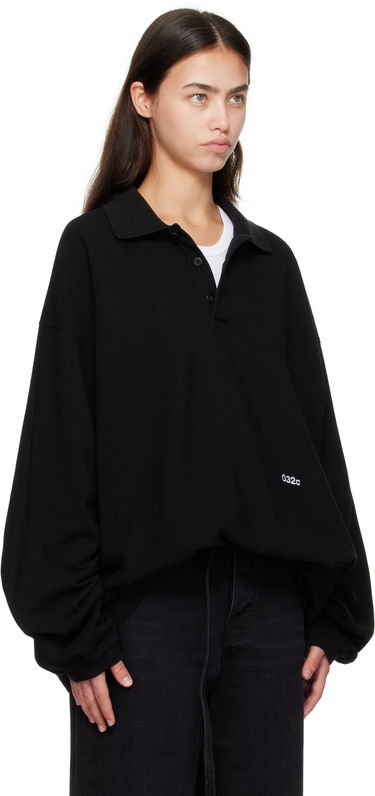 Polo tričko 032C Speed Devil Long Sleeve Polo Čierna | F25-URC-0479-050-W, 1