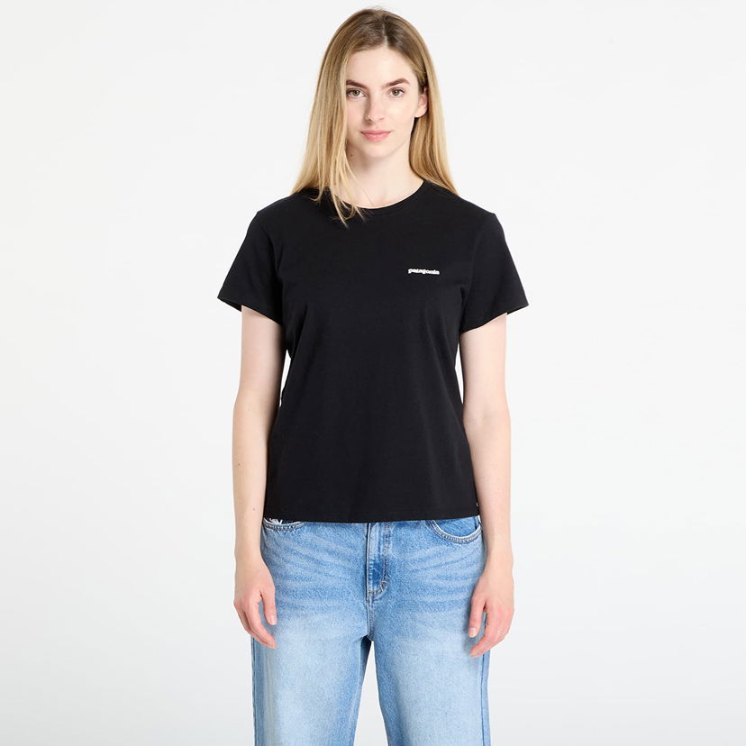 Tričko Patagonia P-6 Logo Responsibili-Tee Čierna | 37567 BLK