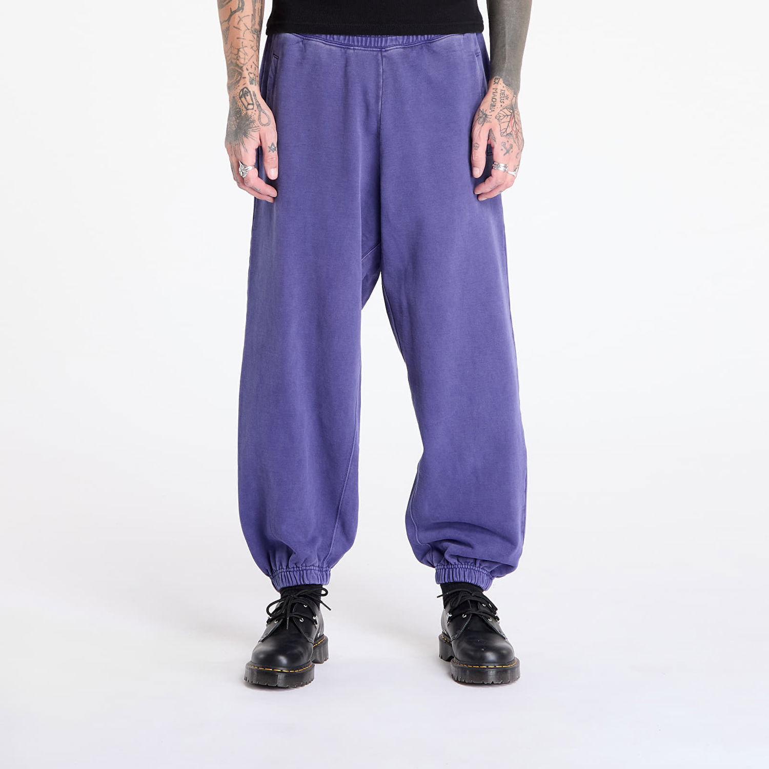 Tepláky Carhartt WIP Sweatpants Vista Grand Sweat Pant Aura Garment Dyed XS Modrá | I032337.2BZGD, 0