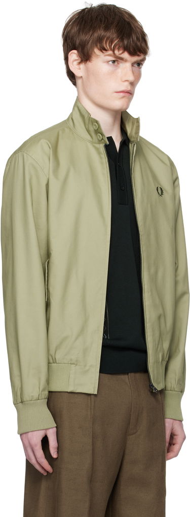 Bunda Fred Perry Fred Perry Classic Harrington Jacket Zelené | J8568, 1
