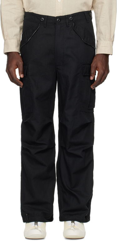 Cargo nohavice Maharishi Maharishi Hemp M65 Cargo Pants Čierna | 6120, 0