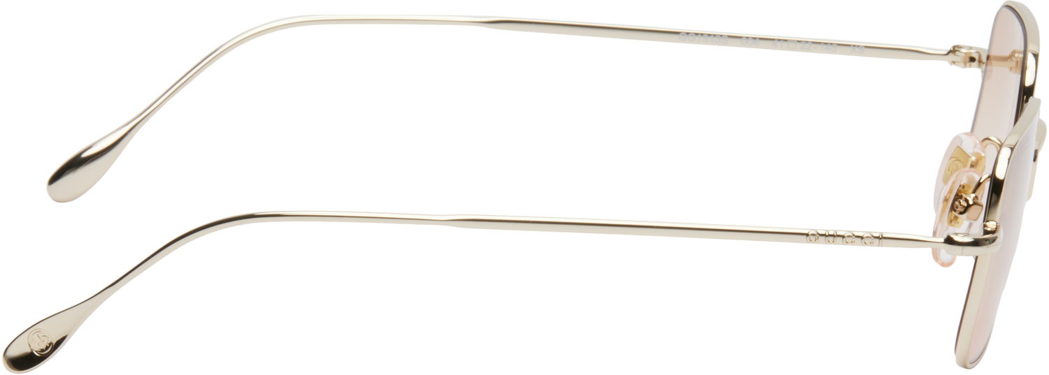 Slnečné okuliare Gucci Gucci Squared Metal Sunglasses Metalická | GG1813S-004, 1