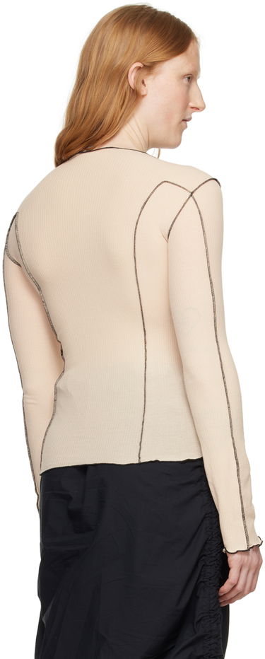 Tričko Baserange Long Sleeve T-Shirt Béžová | TTML-RB-SU24, 2