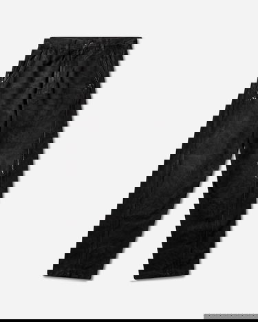 Nohavice OAMC Cortes Distressed Relaxed Fit Paint Splatter Trousers Čierna | OAF5MT13AP-TE714 999, 1