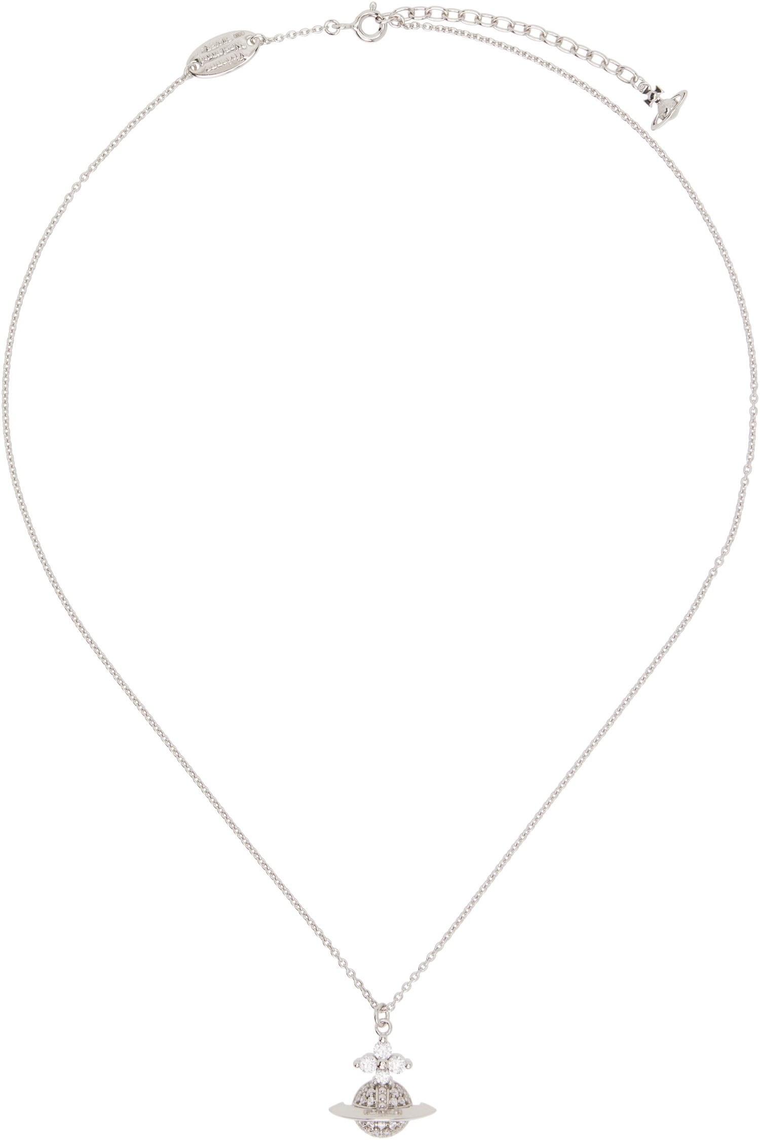 Náhrdelník Vivienne Westwood Tiziana Sparkling Orb Pendant Necklace Metalická | 630203GA-01P102-, 0