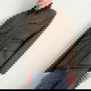 Bunda Barbour Heritage + Editor Wool Jacket Rôznofarebný | MWO0300OL71, 5