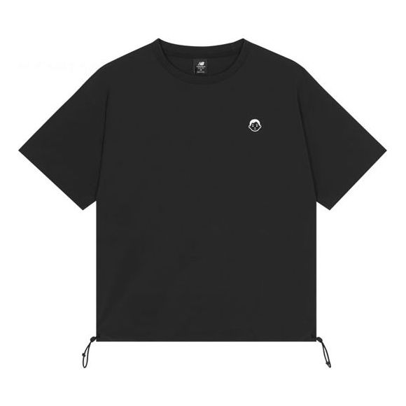Tričko New Balance Noritake Printed Round-Neck T-Shirt Čierna | AMT12387-BK