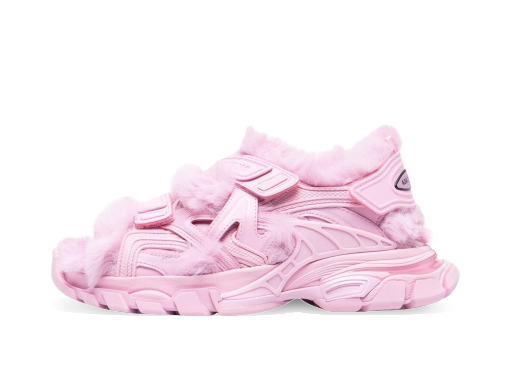 Tenisky a topánky Balenciaga Track Sandal Fake Fur Pink W Ružová | 668560W3CQ35000