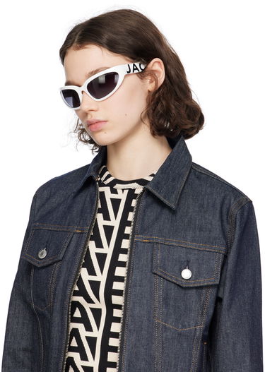 Slnečné okuliare Marc Jacobs Marc Jacobs Bold Logo Wrapped Sunglasses Biela | Marc 738/S 716736980867, 3