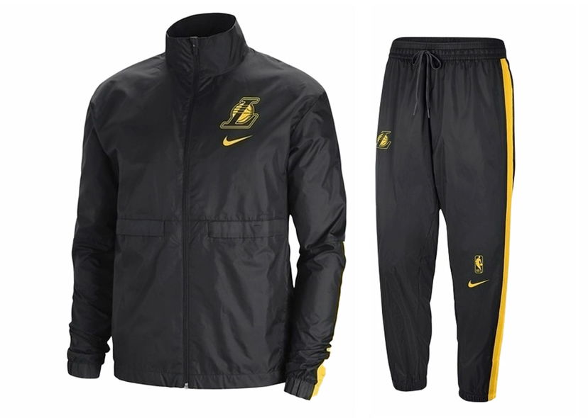 Súprava Nike NBA Los Angeles Lakers Courtside Tracksuit Black Čierna | DN4703-010