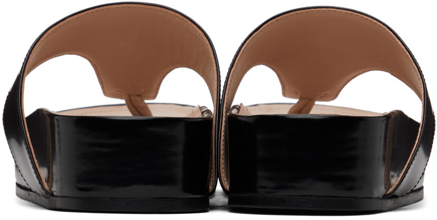 Šaty Simone Rocha Simone Rocha Pearl Thong Platform Sandals Čierna | SLD47D 0740, 1