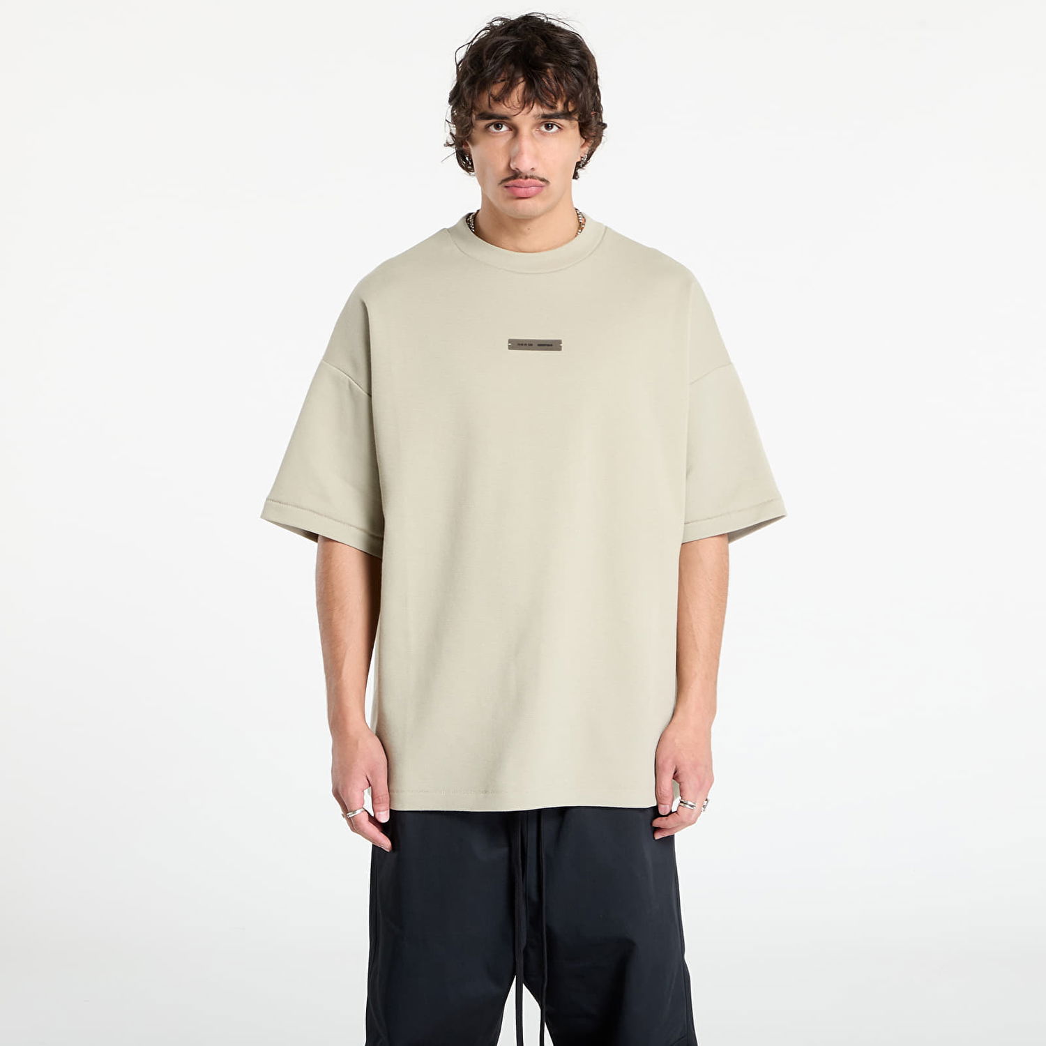 Tričko Fear of God Fear of God Essentials Pique 90's Short Sleeve T-Shirt Béžová | 125SP254416F-659, 0