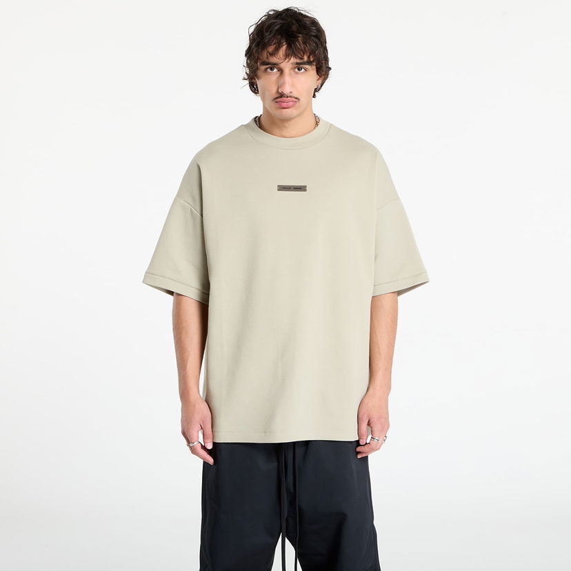 Tričko Fear of God Fear of God Essentials Pique 90's Short Sleeve T-Shirt Béžová | 125SP254416F-659