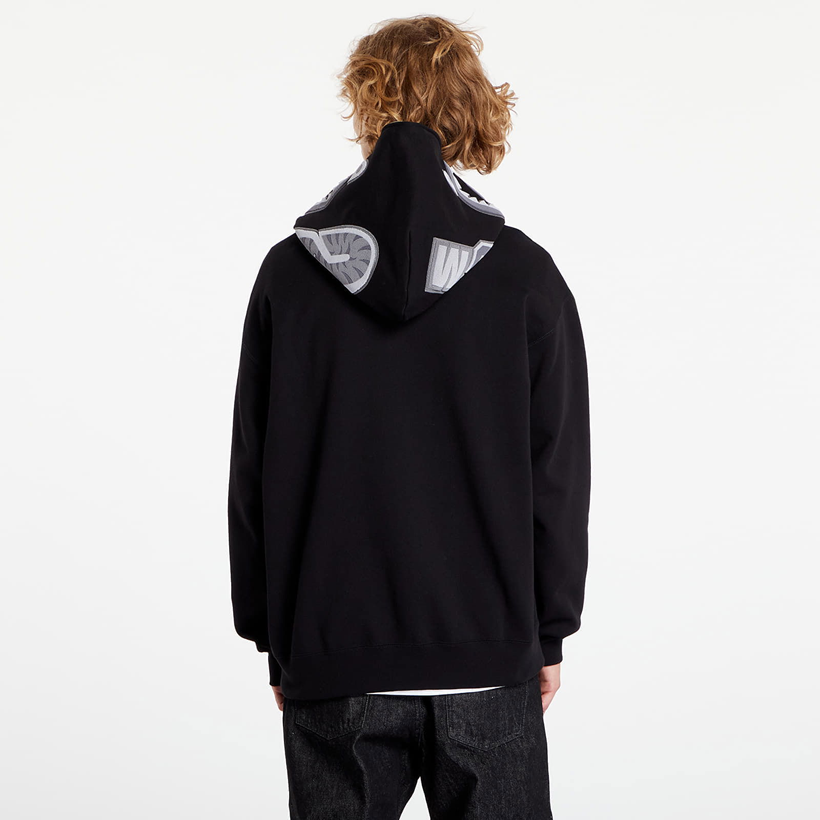 A BATHING APE Ape Head One Point Shark Zip Hoodie