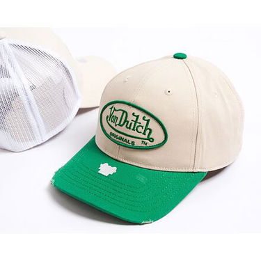 Šiltovka Von Dutch DB Denver - Cotton Twill Dadcap Zelené | VD7030577, 2