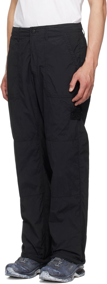 Cargo nohavice Stone Island Stone Island Nylon Ghost Trousers Čierna | K1S15 3100012 S00F6, 3