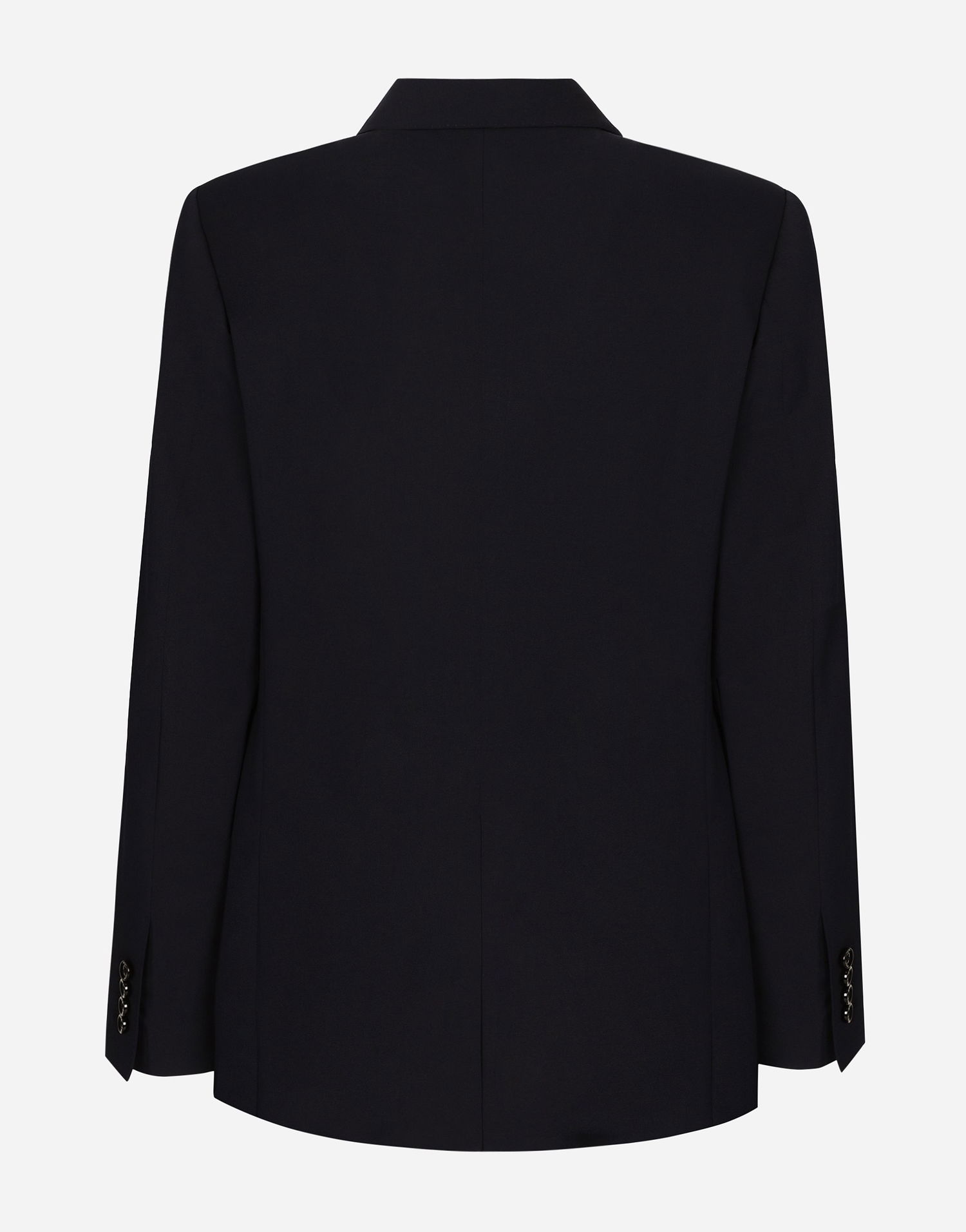 Bunda Dolce & Gabbana Wool Twill Double-breasted Jacket 52 Navy | G2UK8TFUBBQB0665, 1