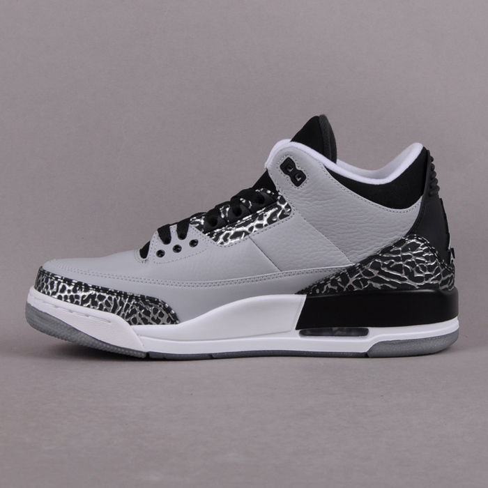 Tenisky a topánky Jordan Air Jordan 3 Retro ''Wolf Grey'' Šedá | 136064-004, 0