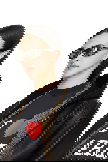 Slnečné okuliare Balenciaga Neo Oval 2.0 Sunglasses Čierna | BB0401S-002, 3