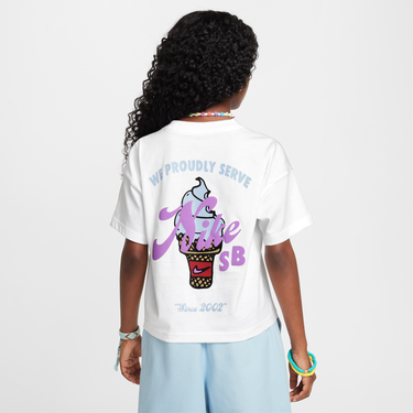 Tričko Nike SB Nike SB T-Shirt Biela | HM6312-100, 3